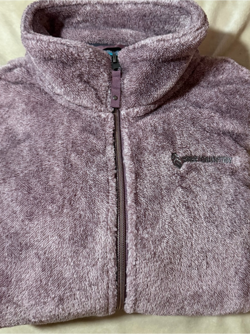 Free Country Butter Pile- Full-Zip Jacket - Dusty Mauve - XL